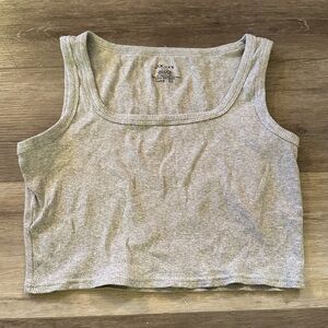 Jockey Ribbed Crop Tank - Size Large